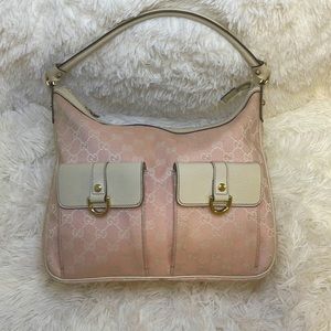 ❗️SOLD❗️GG Canvas Abbey Pocket Hobo